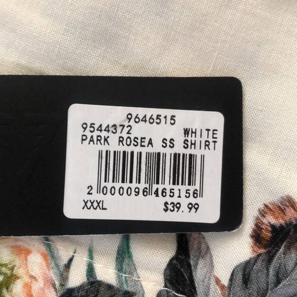 Mens short sleeve shirt with summer design 3XL - Picture 4 of 5